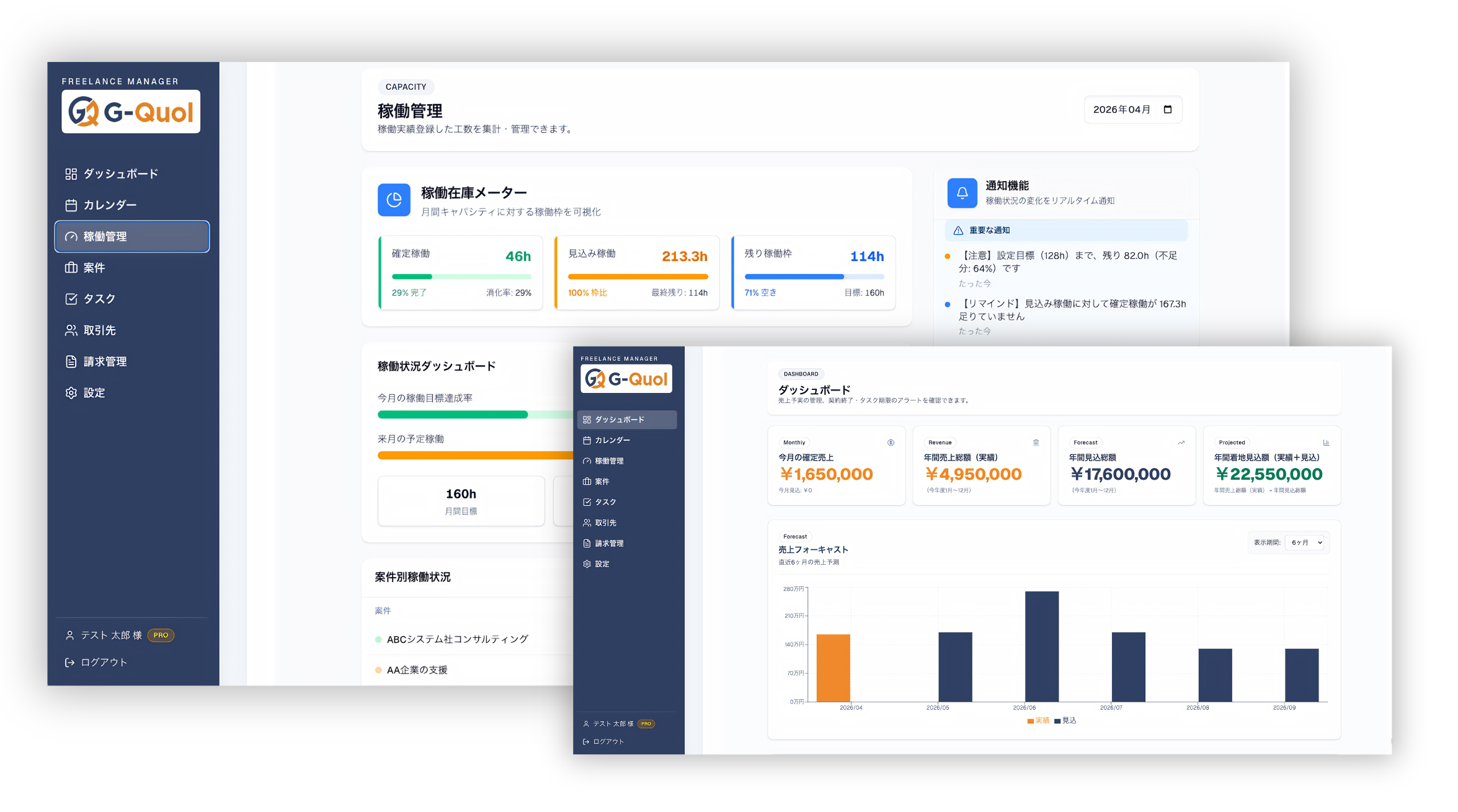 G-Quol 成長は、暮らしを削らない。